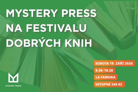 Mystery Press na Festivalu Dobrých knih