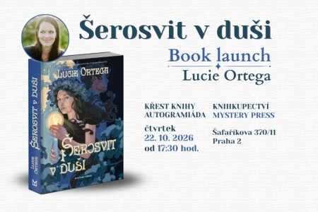 Zveme vás na BOOK LAUNCH novinky Šerosvit v duši