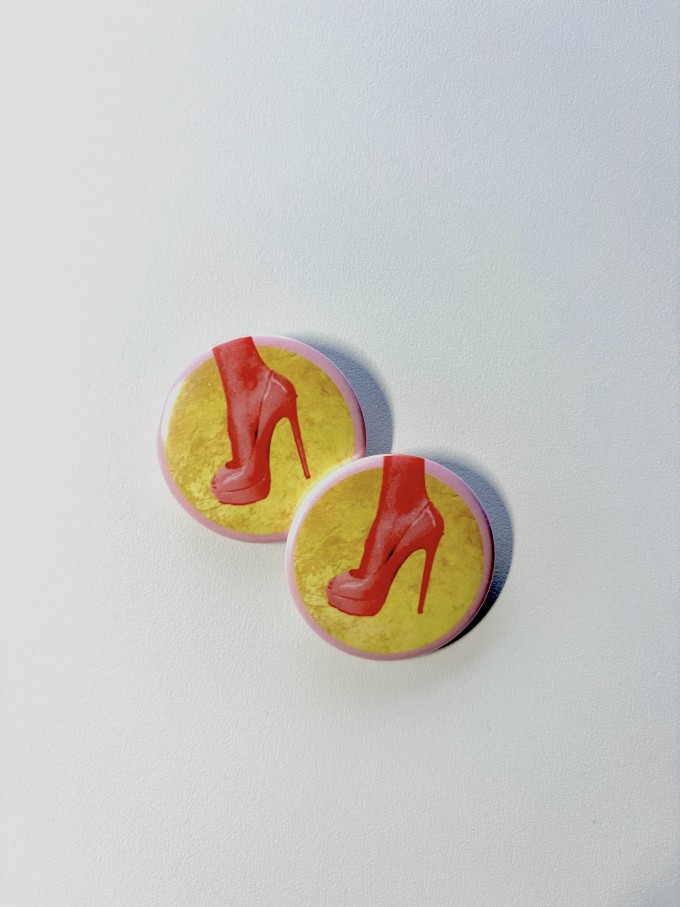 Placka Magnolia | zlatá