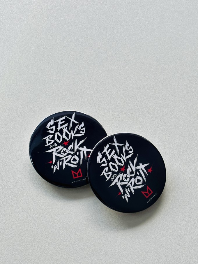 Placka SEX, BOOKS & ROCK'N'ROLL