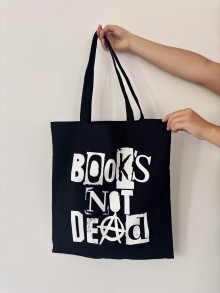 Taška  BOOK'S NOT DEAD
