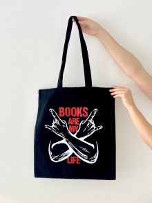 Taška BOOKS ARE MY LIFE